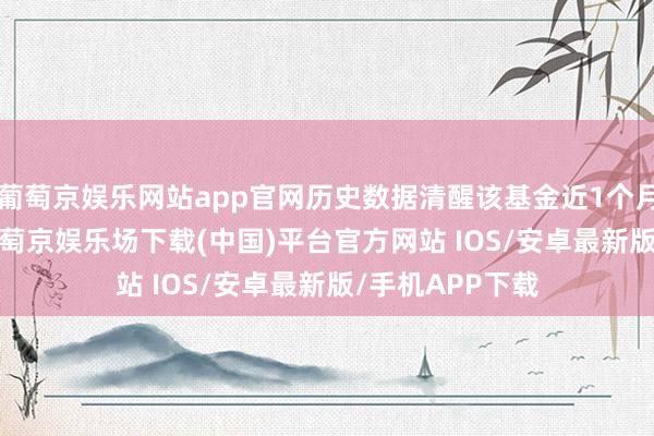 葡萄京娱乐网站app官网历史数据清醒该基金近1个月高潮1.44%-葡萄京娱乐场下载(中国)平台官方网站 IOS/安卓最新版/手机APP下载