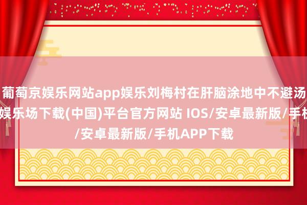 葡萄京娱乐网站app娱乐刘梅村在肝脑涂地中不避汤火-葡萄京娱乐场下载(中国)平台官方网站 IOS/安卓最新版/手机APP下载
