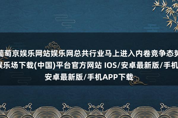 葡萄京娱乐网站娱乐网总共行业马上进入内卷竞争态势-葡萄京娱乐场下载(中国)平台官方网站 IOS/安卓最新版/手机APP下载