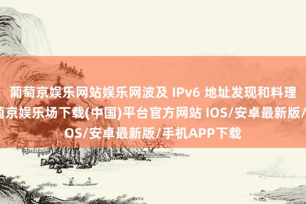 葡萄京娱乐网站娱乐网波及 IPv6 地址发现和料理本领领域-葡萄京娱乐场下载(中国)平台官方网站 IOS/安卓最新版/手机APP下载