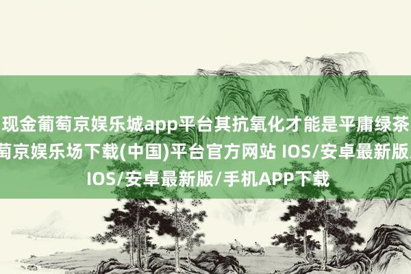 现金葡萄京娱乐城app平台其抗氧化才能是平庸绿茶多酚的3倍-葡萄京娱乐场下载(中国)平台官方网站 IOS/安卓最新版/手机APP下载